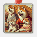 Search for akita christmas tree decorations Puppy