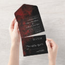 Search for red and black invitations Modern