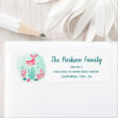 Search for star fish return address labels Under the sea