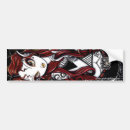 Search for tattoo bumper stickers Red