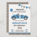 Search for racing birthday invitations Race car birthday party