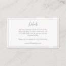 Search for rsvp enclosure cards Black and white