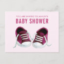 Search for baby shower invitation postcards Pink