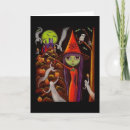 Search for spider web halloween cards Witch