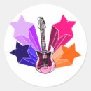 Search for electric pink stickers Music