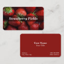 Search for strawberry business cards Healthy