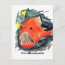 Search for angler postcards Humour