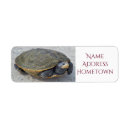 Search for cute turtle return address labels Animals