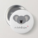 Search for cute koala badges Illustration