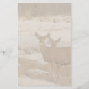 Search for deer stationery paper Fawn