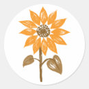 Search for bright yellow flower stickers Pretty