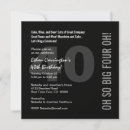 Search for red and black 40th birthday invitations Forty
