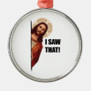 Search for funny meme christmas tree decorations Jesus
