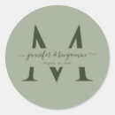 Search for monogram envelope labels Script