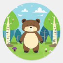 Search for magical forest stickers For kids