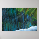 Search for abstract waterfall art Green