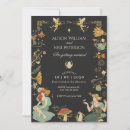 Search for mystical wedding invitations Vintage