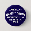 Search for for governor badges Gavin newsom