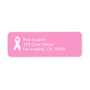 Search for breast cancer awareness return address labels October
