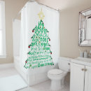 Search for christmas tree shower curtains Noel