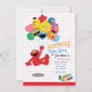 Search for elmo birthday invitations Big bird