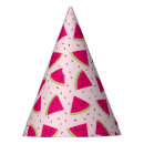 Search for watermelon paper party hats Pink