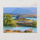 Search for scenic postcards Lake tekapo