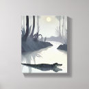 Search for wildlife canvas prints Alligator