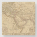 Search for ancient maps coasters Engraved