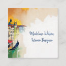 Search for tranquil business cards Water