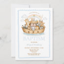 Search for noahs ark christening invitations Christian