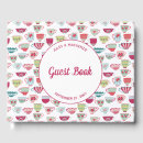 Search for vintage wedding guest books Pink