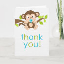 Search for cute monkey thank you cards Jungle