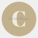 Search for tan monogram stickers Simple