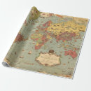 Search for maps wrapping paper Europe