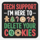 Search for funny cookie stickers Santa