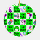 Search for hairstylist christmas tree decorations Beautician