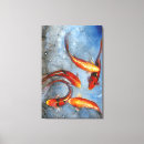 Search for koi fish pond canvas prints Asian