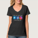 Search for social media icon tshirts Facebook