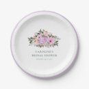 Search for lavender bridal shower plates Watercolor floral