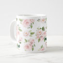 Search for pink watercolor flowers mugs Greenery
