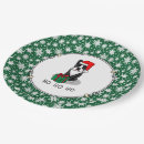 Search for black santa plates Dog