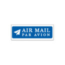 Search for plane rubber stamps Airmail