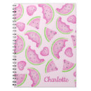 Search for watermelon notebooks Pink and green