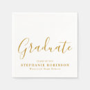 Search for graduation napkins Minimal