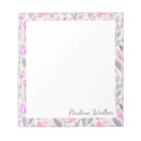 Search for pretty notepads Feminine