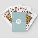 Search for light blue playing cards Elegant