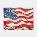 Search for patriotic american doormats Flag of america