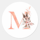 Search for gold letter m stickers Botanical