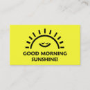 Search for sunshine business cards Professional